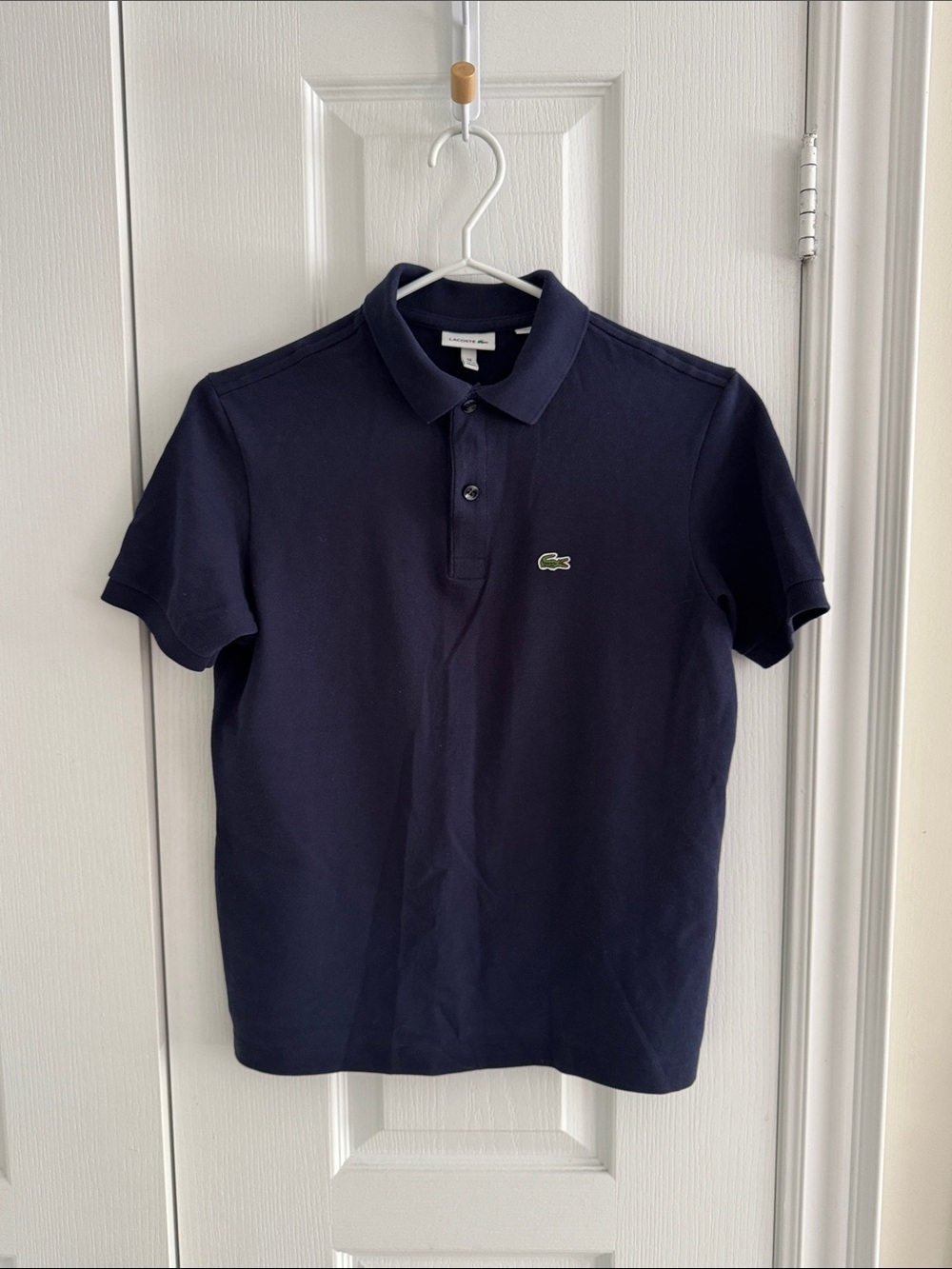 Lacoste Boy’s Classic Navy Polo Shirt